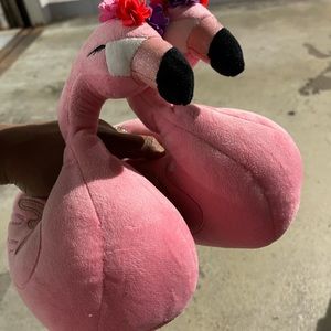 J crew flamingo slippers